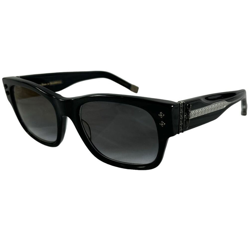LARRY SANDS For Shamballa 54 17-143 Black Frame Men's Sunglasses Made in Japan